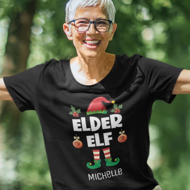 Elder Elf-roligtens ironiska julfamiljeutrustning  T Shirt (Skapare uppladdad)