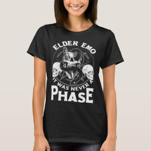 Elder Emo Det var aldrig en gotisk skeleton 9 T Shirt