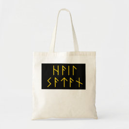 Elder Futhark Hail Satan Tygkasse