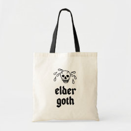 Elder Goth Tote Bag Tygkasse