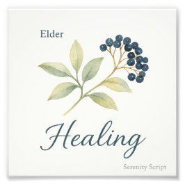 Elder — Healing Fototryck