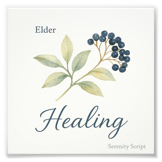 Elder — Healing Fototryck (Framsidan)