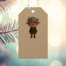 Elder jul Elf Kraft Gift Märkres