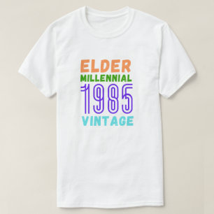 Elder Millennial 1985 Vintages t-shirt