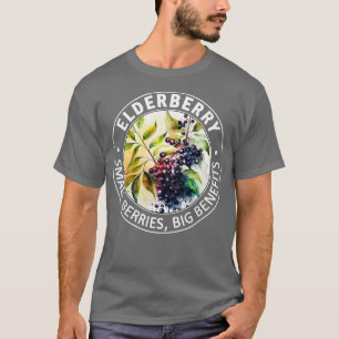 Elderberry Small Berries Stora fördelar T Shirt