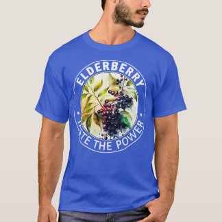 Elderberry Taste the Power of Elderbär T Shirt
