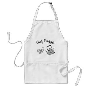 Elderblomme Tea   Monogram Apron Förkläde