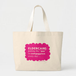 Eldercare Large Tote Bag Jumbo Tygkasse
