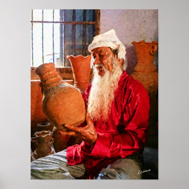 Elderly Potter Poster (Framsidan)