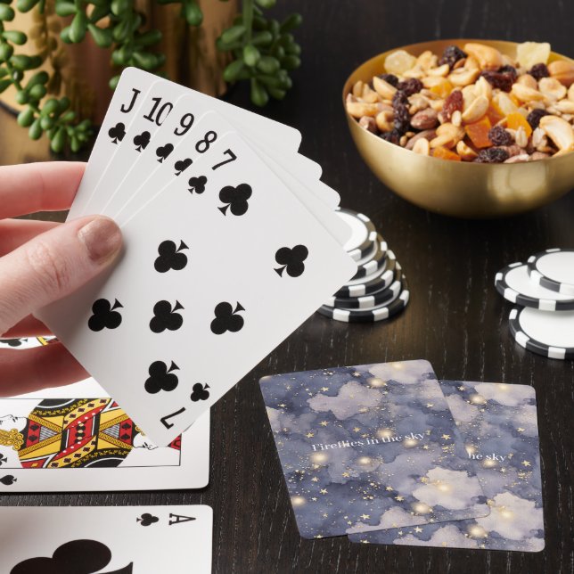 Eldflugor i himlen   casinokort (På plats)