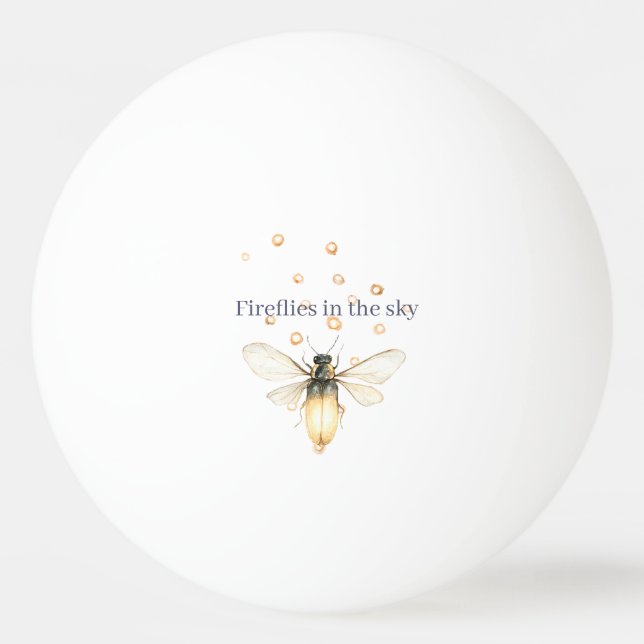 Eldflugor i himlen   pingisboll (Framsidan)