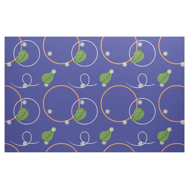 Eldflugor Över Vatten Tyg (Fat Quarter)