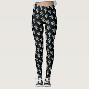 Eldflugor (svarta) - Leggings