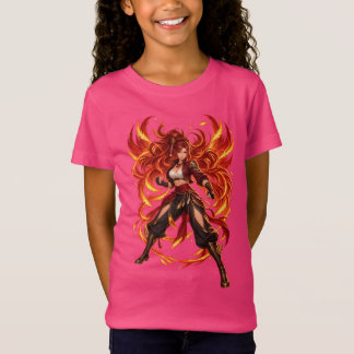Eldgudinna Fantasy Krigare T-Shirt