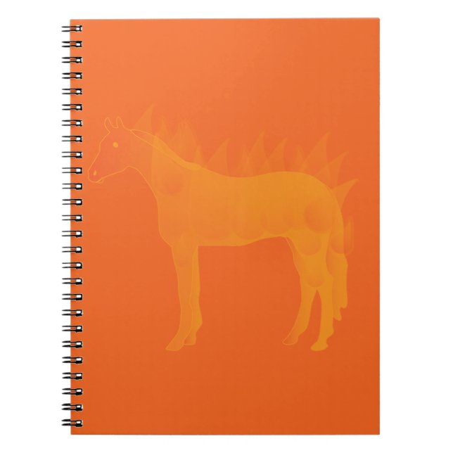 Eldhäst Anteckningsbok (Framsidan)