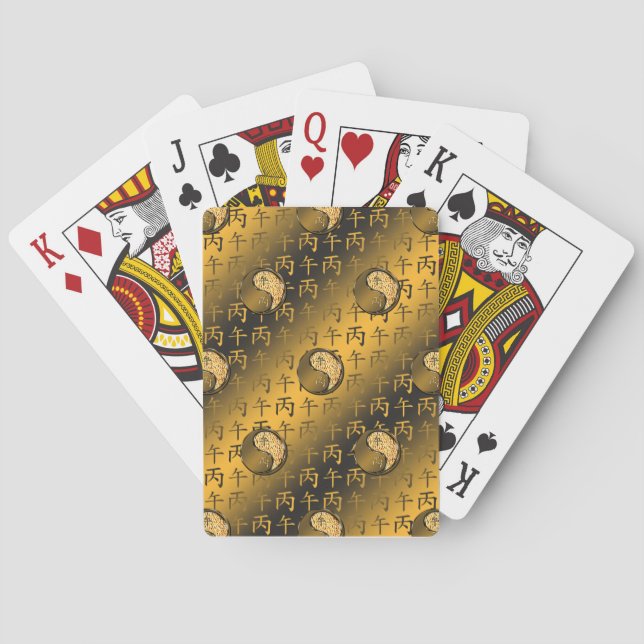 Eldhäst Casinokort (Baksidan)