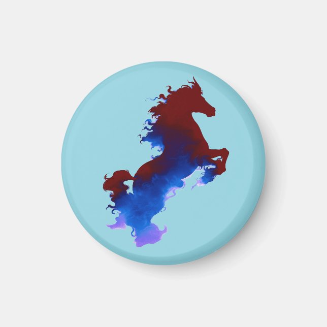 Eldhäst Magnet (Framsidan)