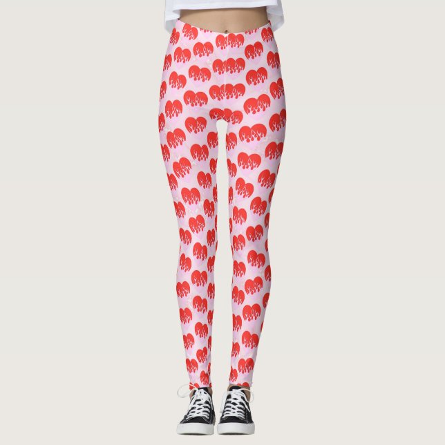 Eldhjärta Leggings (Framsida)