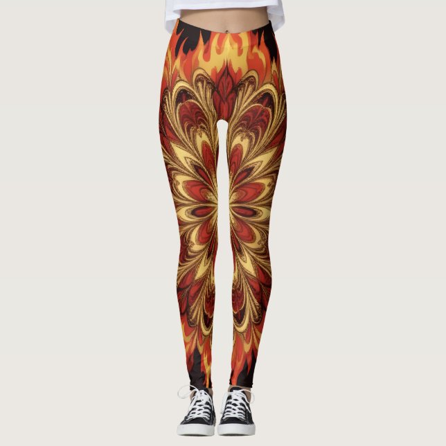 Eldhjul  leggings (Framsida)