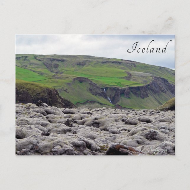 Eldhraun lavafält - Södra Island Vykort (Framsida)
