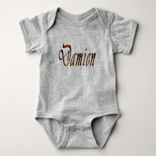 Eldig Damien Namn, T Shirt
