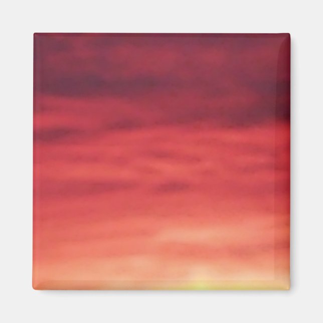 Eldig himmelsmagnet magnet (Framsidan)