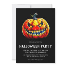 Eldig Leende Pumpa Goth Halloweenfest