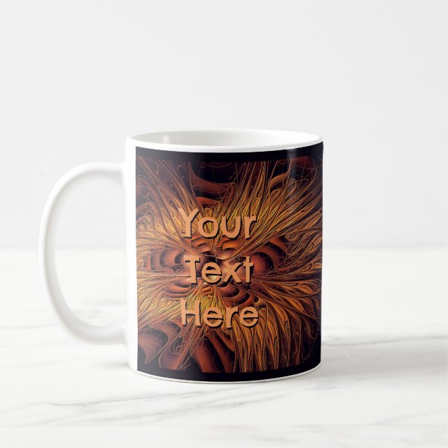 Eldiga filament kaffemugg (Vänster)