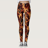 Eldiga Leggings för den tuffa träningen