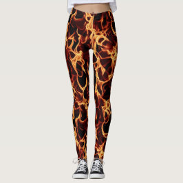 Eldiga Leggings för den tuffa träningen