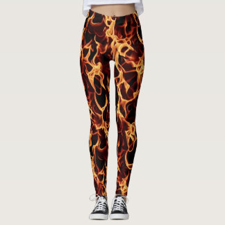 Eldiga Leggings för den tuffa träningen
