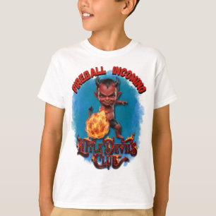 Eldklot på väg in Lilla Djävuls Klubben T Shirt