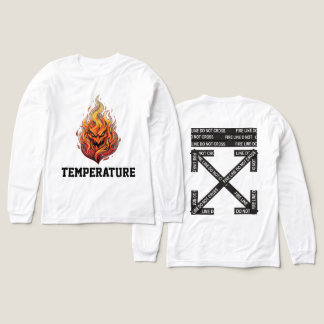 Eldlinje Temperatur Streetwear Tröja