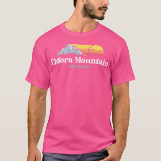 Eldora Mountain Colorado Ski Slopes Snowboard Hiki T Shirt