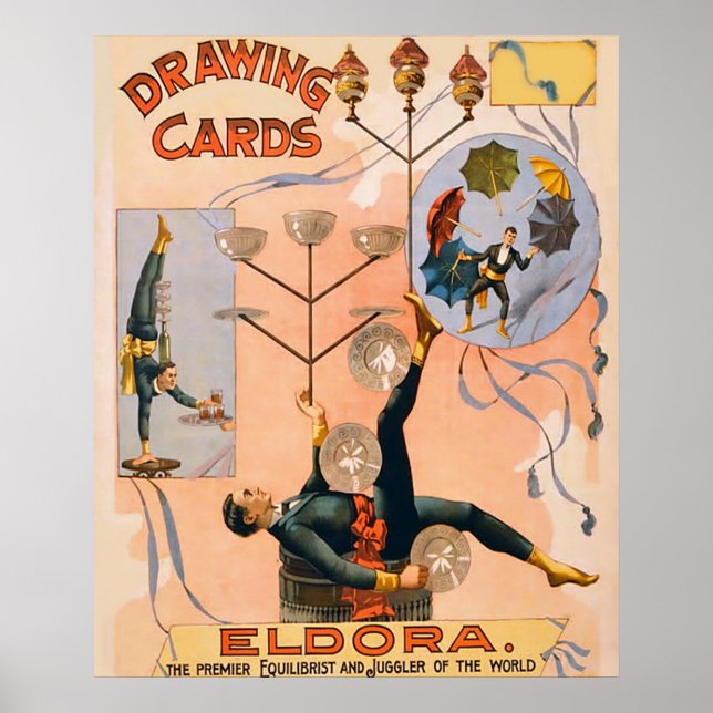 Eldora ~ Vintage Theater Poster (Framsidan)
