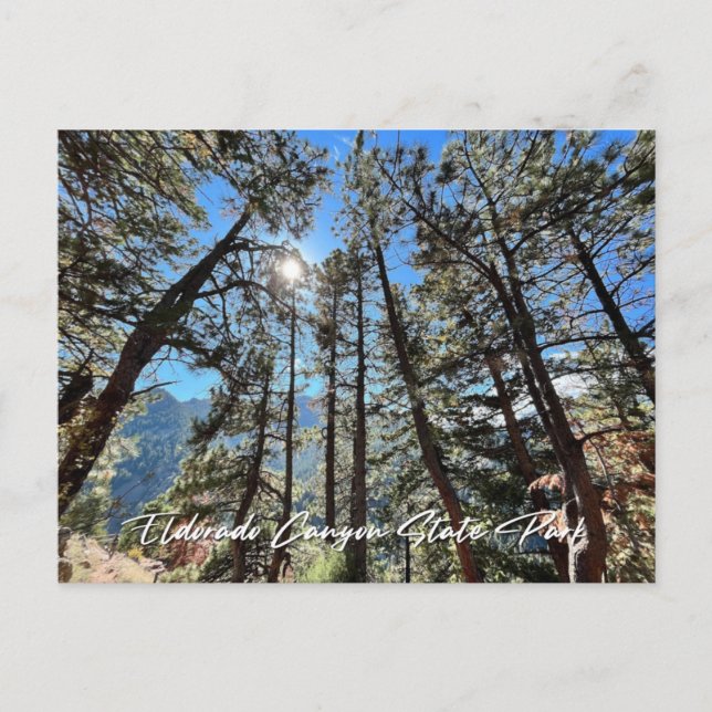 Eldorado Canyon, CO-vykort Vykort (Framsida)