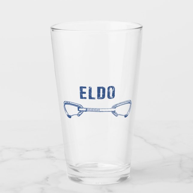 Eldorado Canyon klättning Quickdraw Glaskopp (Framsida)