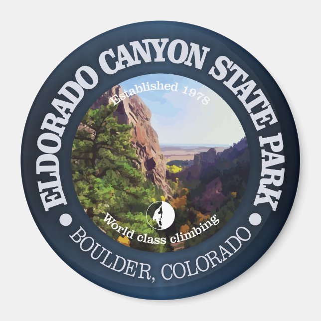 Eldorado Canyon SP Magnet (Framsidan)