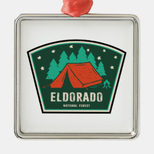 Eldorado National Forest Camping Julgransprydnad Metall