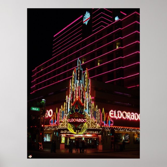 Eldorado Resort Reno Nevada Poster (Framsidan)