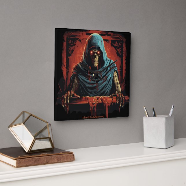 Eldritch Awakening Fyrkantig Klocka (Kontor)