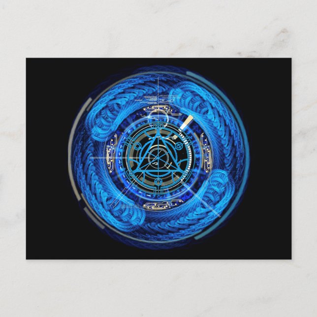 Eldritch Esoteric Vykort (Framsida)