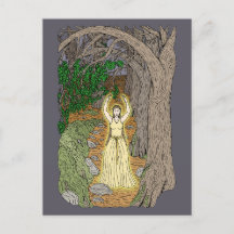 Eldritch härskarinna (älva dam i skogen)