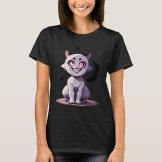 Eldritch Horror Cute Kitten Demon Art T Shirt