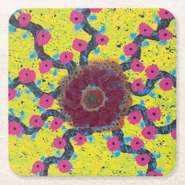 Eldritch Vigil Coaster Underlägg Papper Kvadrat