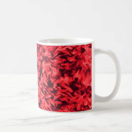 Eldröd Kaffemugg