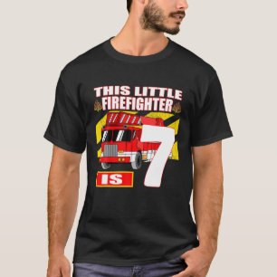 Eldsår Lastbil - 7 år gammal T Shirt