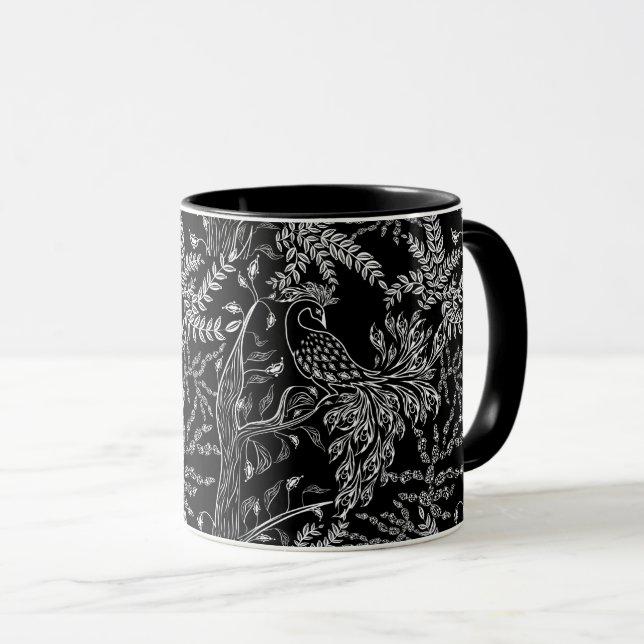 Eldsfågel, fågel mugg (Framsida höger)