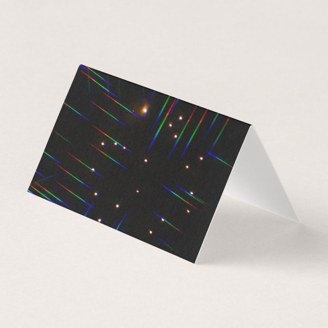 Eldshow genom 3D-glasögon 4 Kort (Framsida)