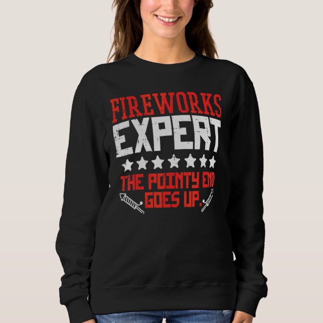 Eldshowdirektör Expert  Fjärde Juli 4:e Herrar  T Shirt (Framsida)